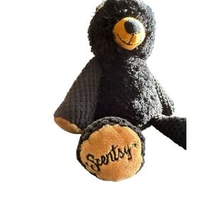 Scentsy Buddy Bramble Black Teddy Bear Plush Stuffed Collectible
